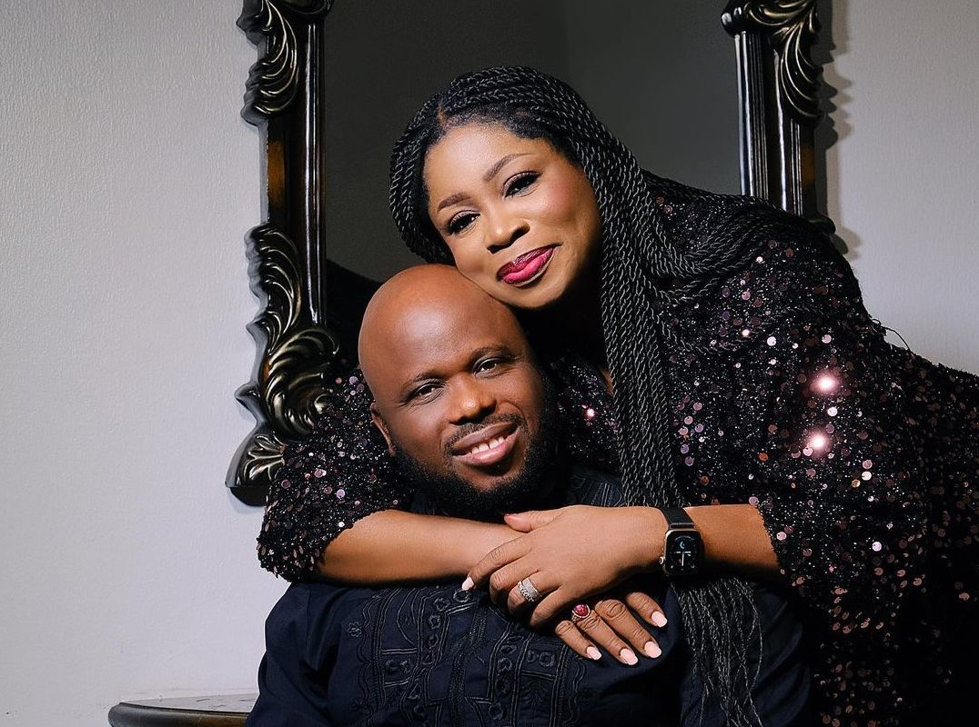Sinach and her husband